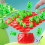 (red) Kids Balance Tree Frog Game - Stackable Educational Toy 1