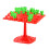 (red) Kids Balance Tree Frog Game - Stackable Educational Toy 4