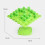 (Green) Kids Balance Tree Frog Game - Stackable Educational Toy 5