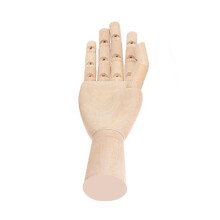 (Right Hand) Wooden Articulated Artist Mannequin