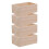 4Pcs Wooden Storage Boxes Rustic Unfinished Craft Organizer for Home 1