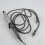 Replacement Power Cable for Hair Curler Black Rubber 2 Prong Plug 5
