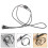 Replacement Power Cable for Hair Curler Black Rubber 2 Prong Plug 10