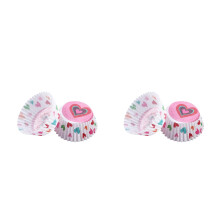 200Pcs Paper Cup Cake Wrappers Flexible Baking Cups Assorted Color