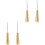 4Pcs DIY Sewing Awls with Smooth Copper Handles for Stitching 3