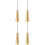 4Pcs DIY Sewing Awls with Smooth Copper Handles for Stitching 5