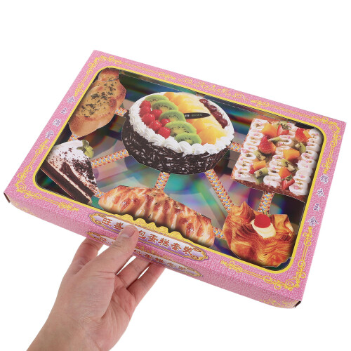 5Sets Multi Paper Imitation Dessert Sets for Ancestor Memorial Use 2