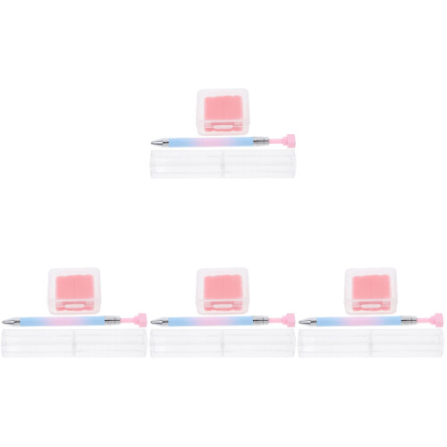 4Sets Lichtgewicht ABS Manicure Dotting Pen Voor Nagels En