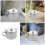 Stainless Steel Kitchen Containers For Silver 3set 4