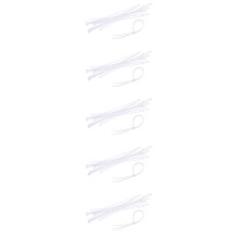5000St Flexibele Nylon Kabelbinders Wit Zelfsluitend Sterk Duurzaam