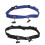2St Marathon Riem Elastisch Nylon Verstelbaar Met Bibhouder En Loops 10