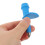 4Pcs Lightweight Blue Hiking Pole Tips Plastic and Tungsten Steel 4