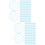 200Pcs Blue Plastic Counting Chips Markers for Games 8