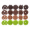 20Pcs Assorted PVC Cookie Decorations Realistic Faux Bakery Props 1