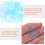 200Pcs Blue Plastic Counting Chips Markers for Games 11