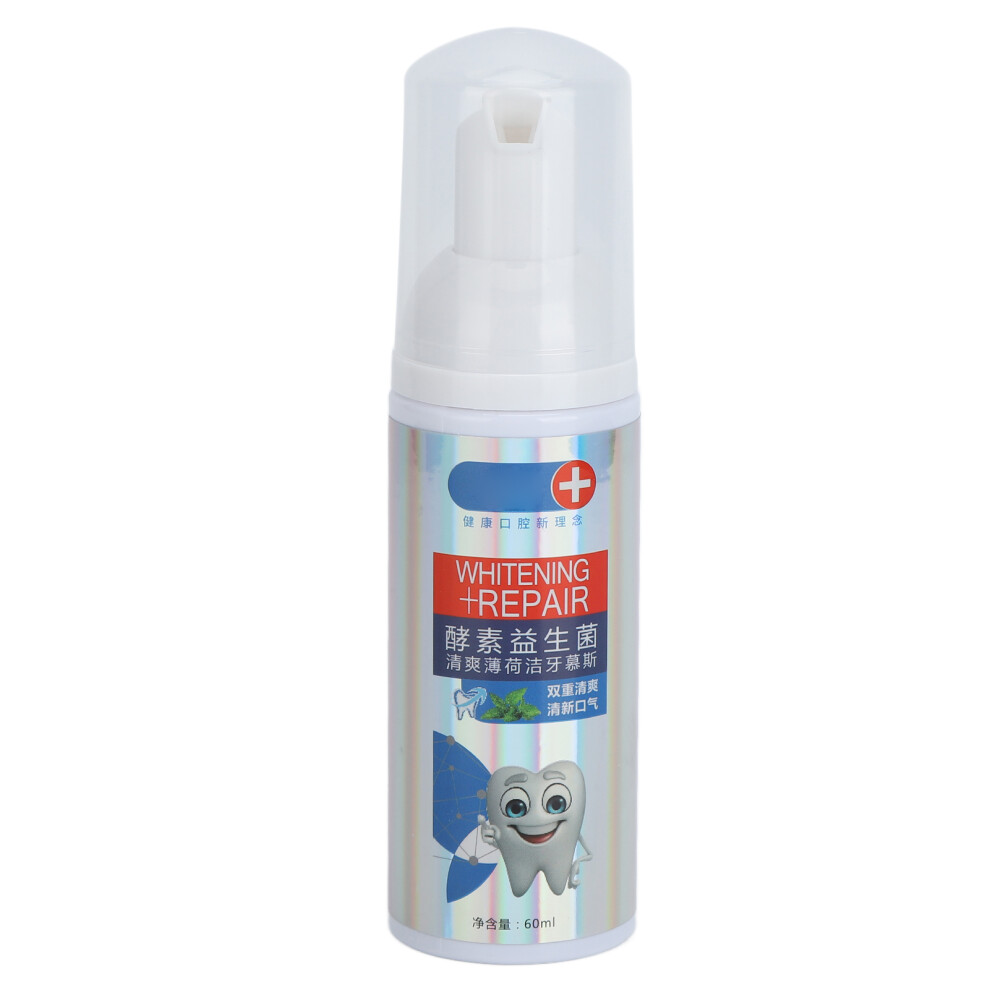 Gentle Formula Teeth Whitening Foam Safe Ingredients Oral Care Fresh Breath Superfine Foam Whitening Toothpaste Foam Deeply Cleaning Gums Repair Gums