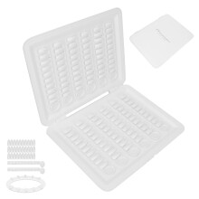 120 Colors Nail Tip Display Book, Portable Gel Polish Color Card Set, 28x21.5cm