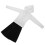 4Sets Elegante Zwarte Pop Hoodie Met Vervangbare Set 3