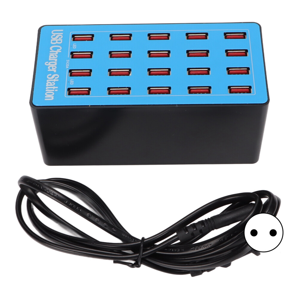 Safe Charging Hub With Fire Resistant Material, Multi Port Charger Featuring Overcharge Protection And Simultaneous Multi Device Charging For Modern 9028731869414