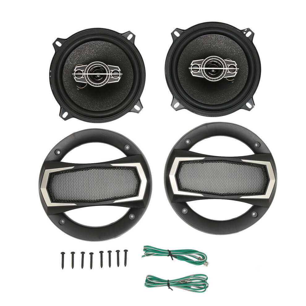 Professional Sound Stereo Car Speaker System, 4-Way Coaxial Speakers With No Distortion400w Max Power Injection Cone Mylar Tweeter For Superior 9028731869292