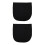 2Pcs Foldable Black Motorcycle Organizer Bag with Drawstring 4