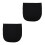 2Pcs Foldable Black Motorcycle Organizer Bag with Drawstring 5