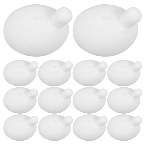 14St Mini Rubber Bubble Inserts Voor Poppenmaak Accessoires