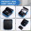80mm  Thermal Printer Exquisite  Design Portable Inkless Printer for Android, IOS, Windows EU Plug 7