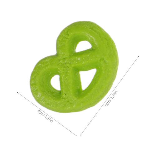 20Pcs Assorted PVC Cookie Decorations Realistic Faux Bakery Props 2