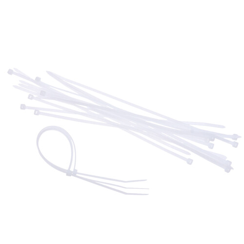 5000St Flexibele Nylon Kabelbinders Wit Zelfsluitend Sterk Duurzaam 1