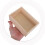4Pcs Wooden Storage Boxes Rustic Unfinished Craft Organizer for Home 4