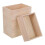 4Pcs Wooden Storage Boxes Rustic Unfinished Craft Organizer for Home 8