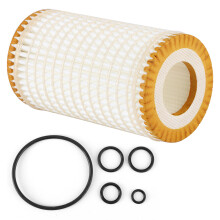 Workshop Engine Oil Filter Harmful Particles Removal Low Flow Resistance Replace A0001802309Replaces OEM Numbers Extend Engine Life Seals Included