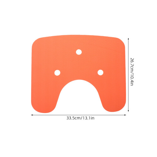 1Coussin Siège Douche Senior Orange Antidérapant Confortable Xpe 1