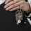 Metalen Nummer Decoratieve Hanger Ketting Wit 3