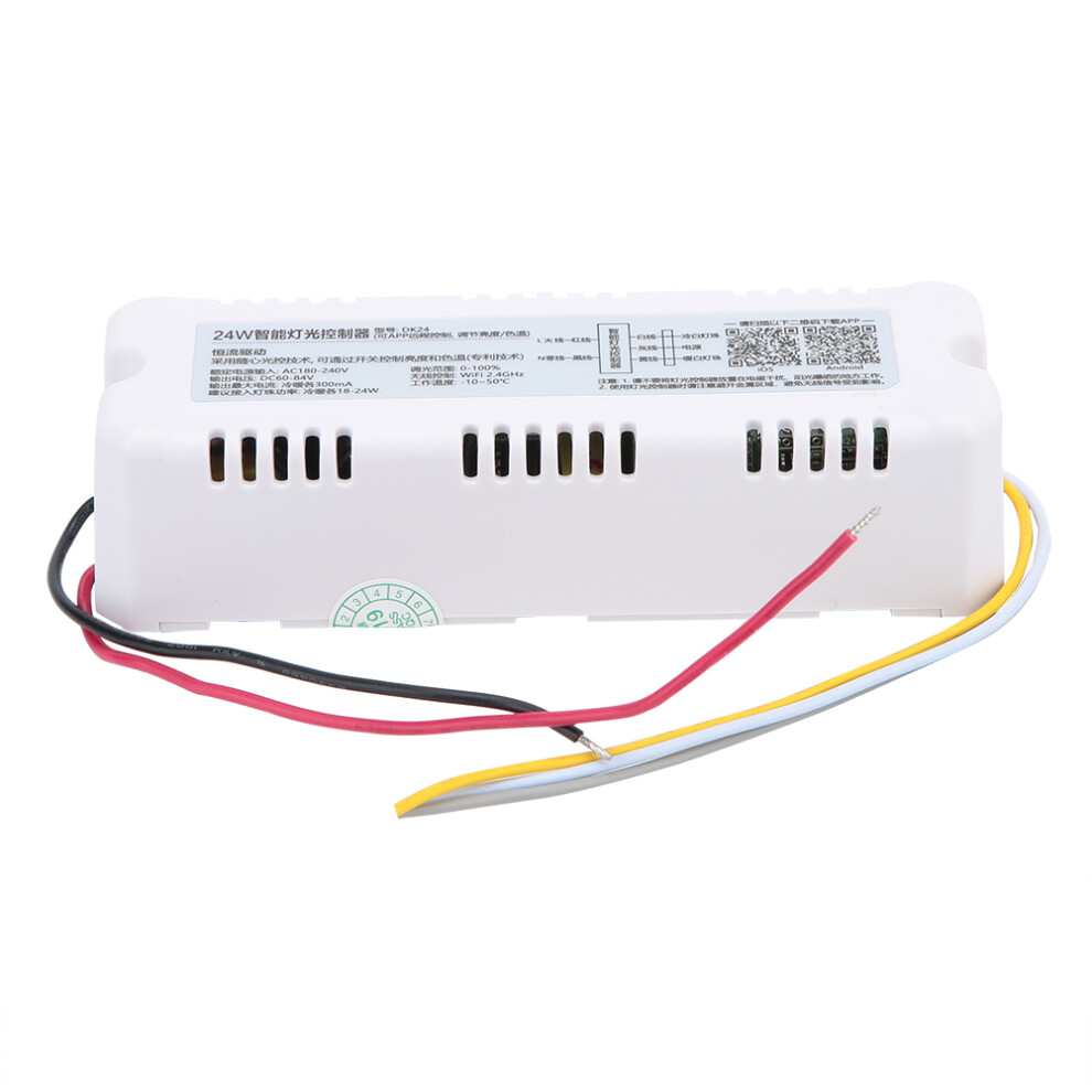 Advanced Led Driver With Smart App Voice Dimming Capabilities, 2.4G Stepless Dimming Controller, Voice Control Led Driver For Various Lighting 9357860273268