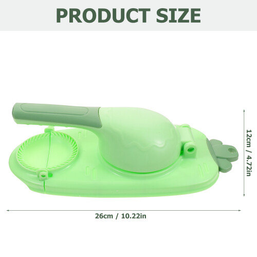 2Sets Handmatige Dumpling Pers Groen Ergonomisch Keuken 1