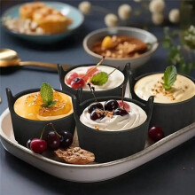 Air Fryer Muffin Box Non-Stick Egg Cooker Easy to Demould Small Mold Baking Mold B