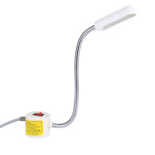 Bright Illumination Work Area Lamp with Flexible Neck Energy Saving LED Light Multifunctional Craft Work Light Adjustable Magnetic Base Lamp for