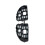 For  AMG A177 B247 C205 E213 Car Multi-Function Steering Wheel Button Cover 4