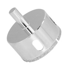 Apriforo per vetro Argento 55 mm 30 mm Profondità