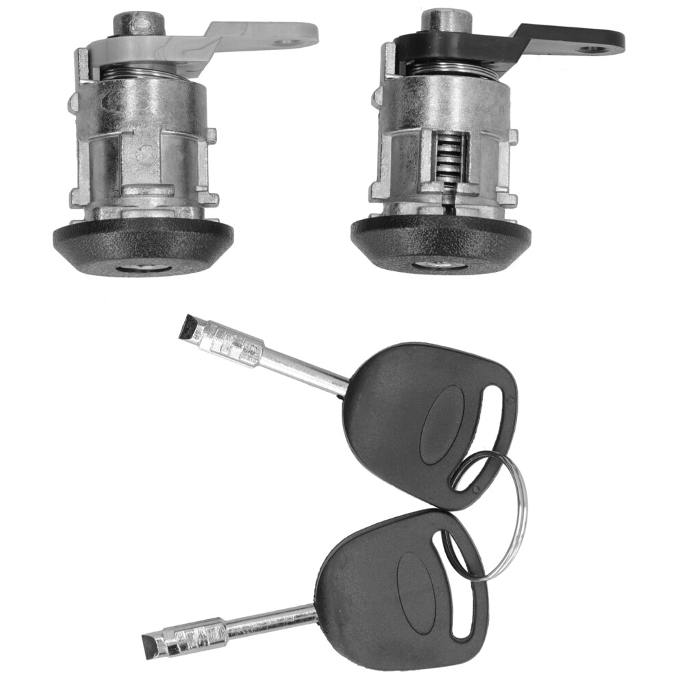 Front Lock Cylinders Set Ford Fiesta 1995-2002 7293282830196