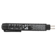 Funkce rychlého testování Tester brzdové kapaliny s 5 LED indikátory Podpora automatického vypnutí Lehká konstrukce Detekce obsahu vody