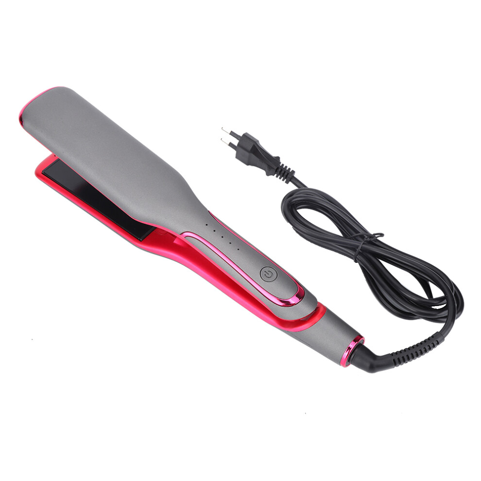 LCD Digital Hair Curler And Straightener Tourmaline Ceramic Quick Heating Dual Use Injury Prevention Technology Battery Indicator Travel Hair Styling