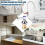 Handle Stem Assembly Fits for Brass Faucets Replace 002713-40 002714-40,  Cold Side Spindle Assembly 4