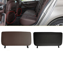 Car Back Panel Leather Backrest Storage Pocket Cover for 5 6 7 Series G30 G38 2018-2023 G12 G32 Mocha