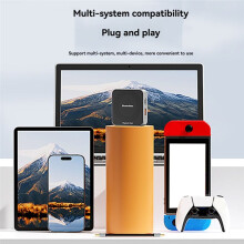 BLUEENDLESS 8-in-1 Magnetic Expansion Dock USB3.2 Laptop Magnetic Dock Station Multiport Adapter Docking Station
