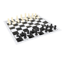 Portable Folding Chess Checkers Kit