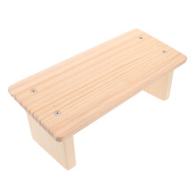 Holzbett Kniebank Beige, Stabiler Gebetshocker Für Meditation