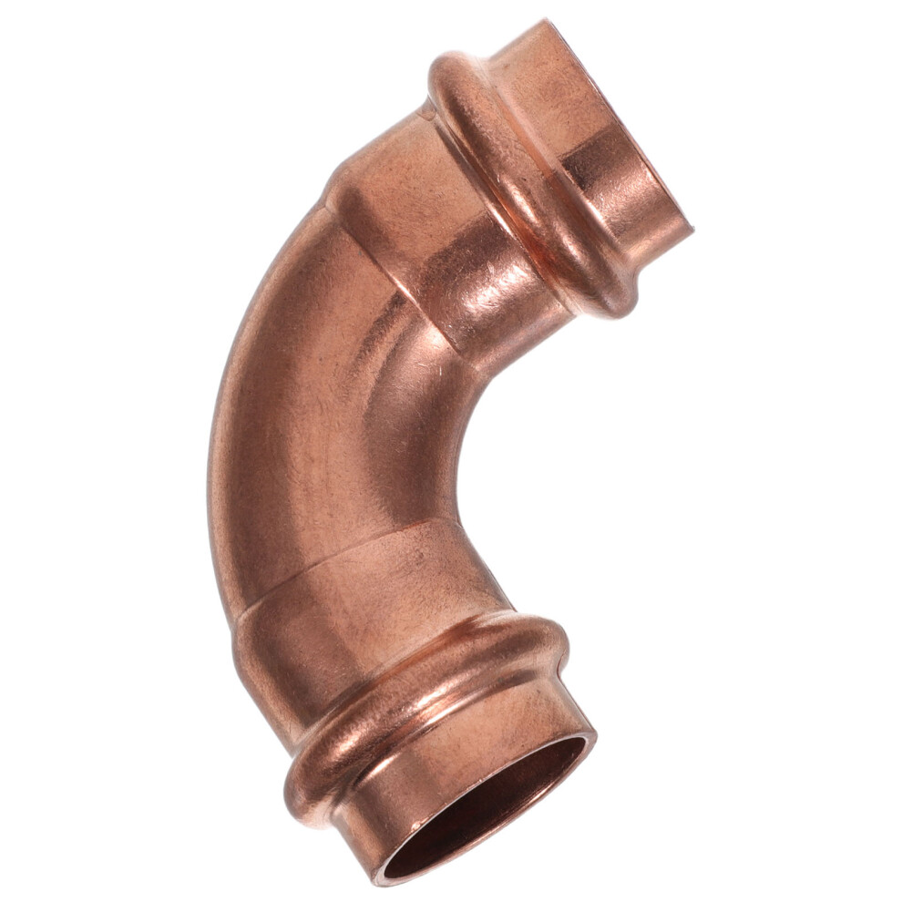 Rose Gold Copper Pipe Fittings 90 Elbow For Home Plumbing 3713322517510